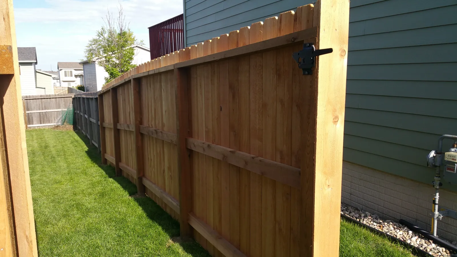 Wood fence repair and maintenance