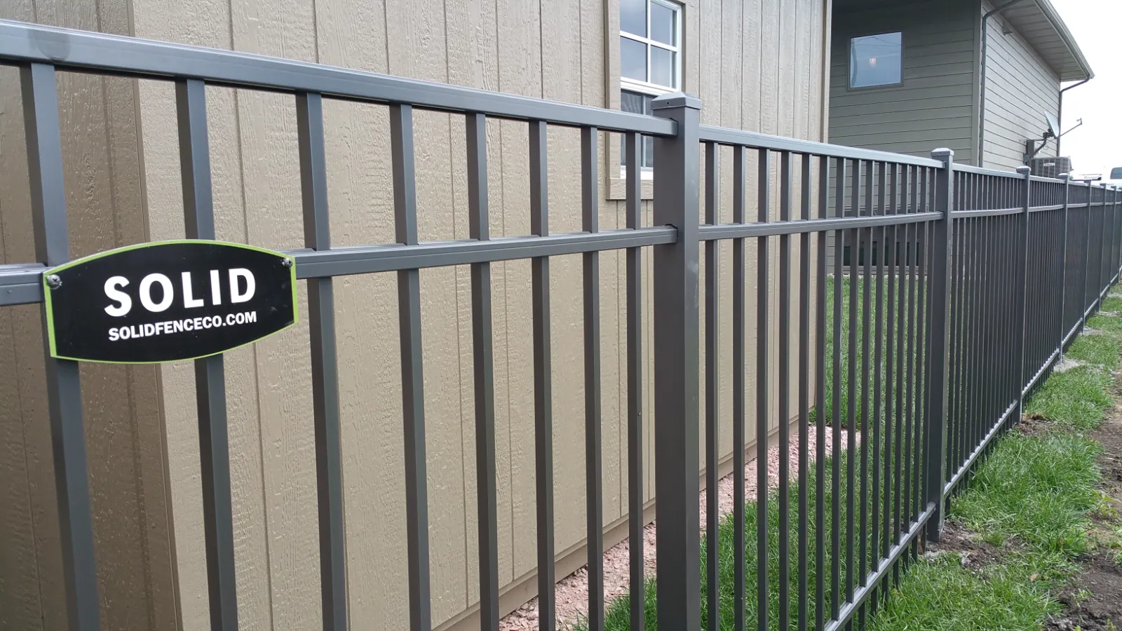 Ornamental steel fence